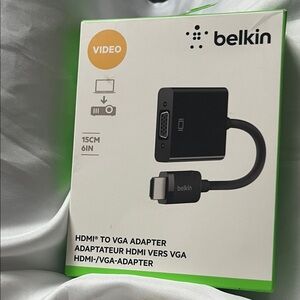 Belkin Black Video Adapter HDMI to VGA